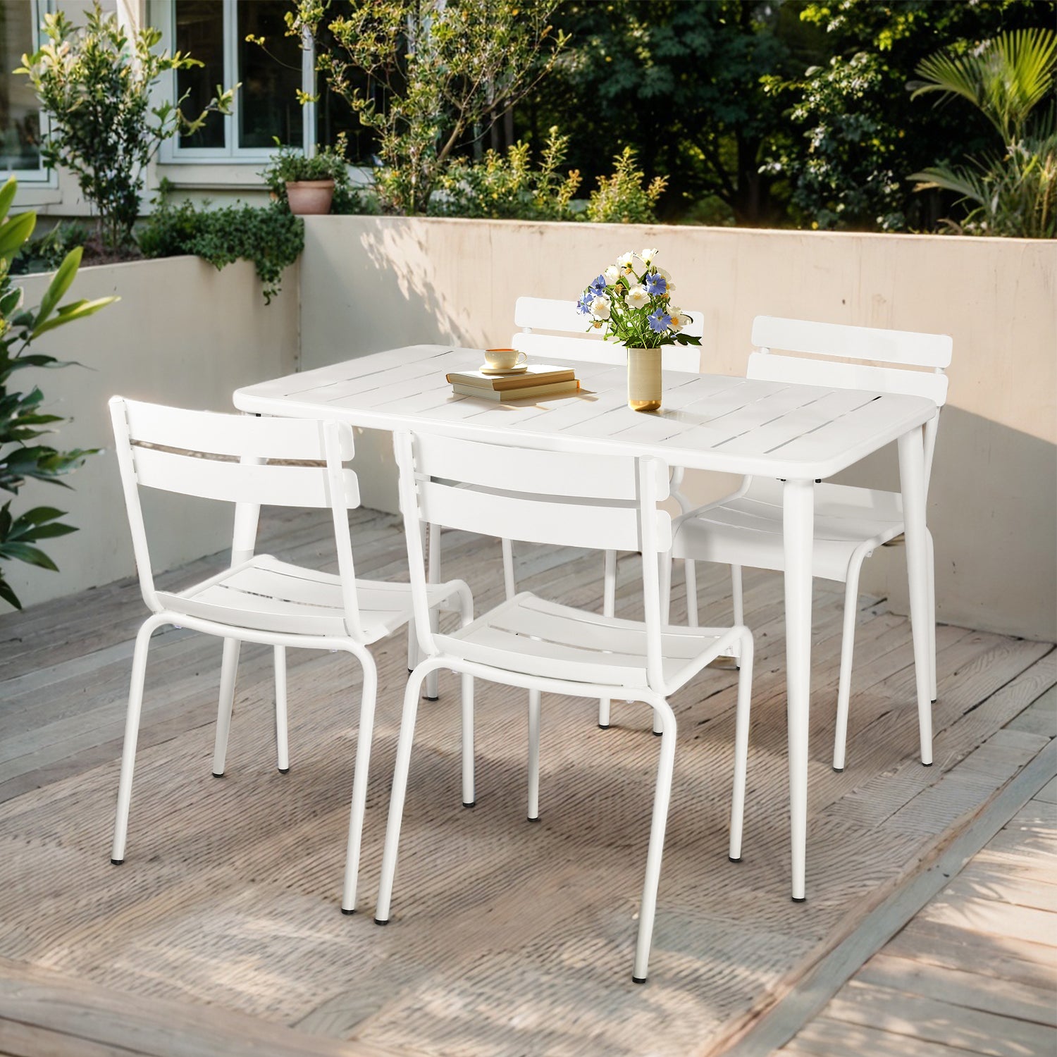 OUTDOOR TABLE AND CHAIR