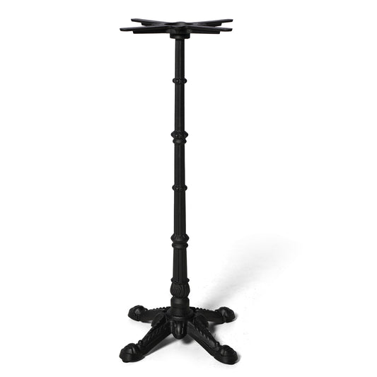 H41.7 Cast Iron Table Base with 4 tiger claw feet, Table Leg Black