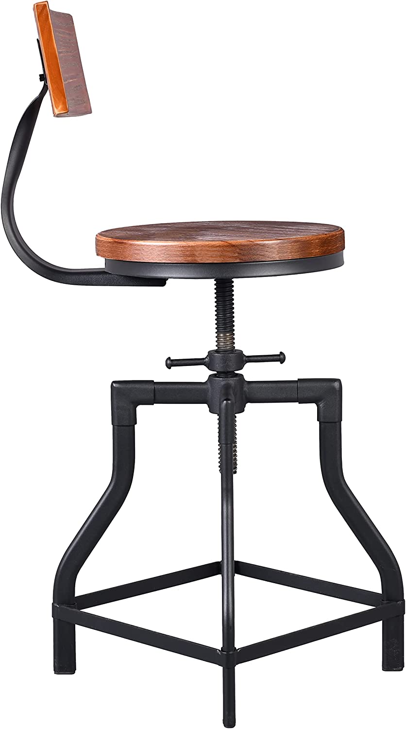 Adjustable stools with backs discount